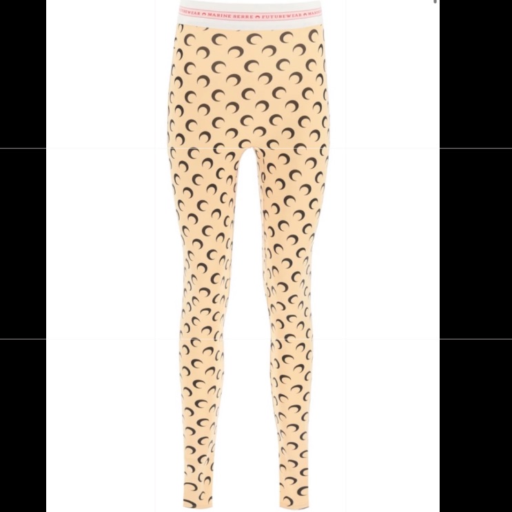 Wearing Small Stretchy Marine Serre Print Leggings. Worn Once.